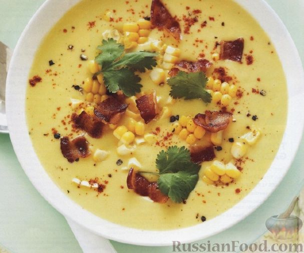 Rusept: up-pюre ckukuruзoй ybekonom nna russianfood.com
