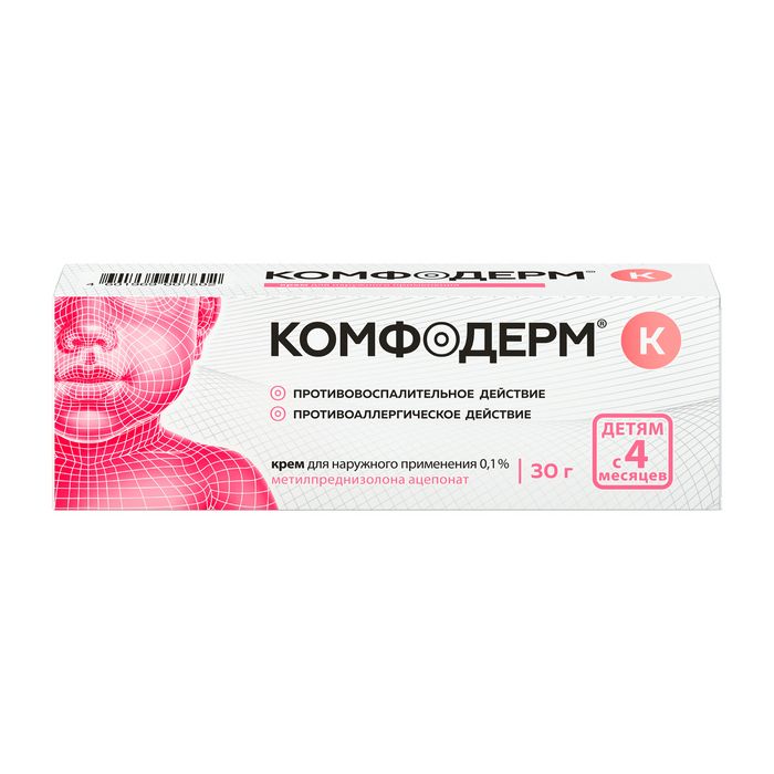 КОМ ФОДЕРМ К, 0,1%, КРЕМАМА