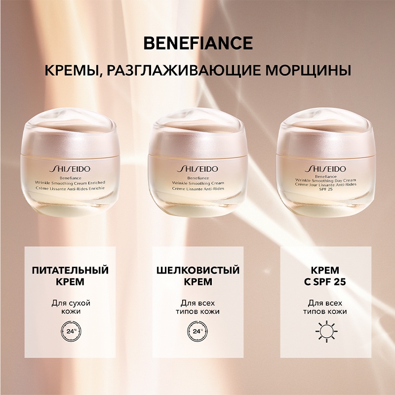 Shiseido krem ​​dlailцa -piotelenый, raзglaжivaющiй morshinы ...