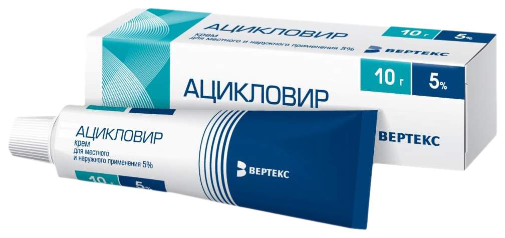 Агикловир Крем на 5% Тюбя 10 g - otзыwыpopAteleй na ...