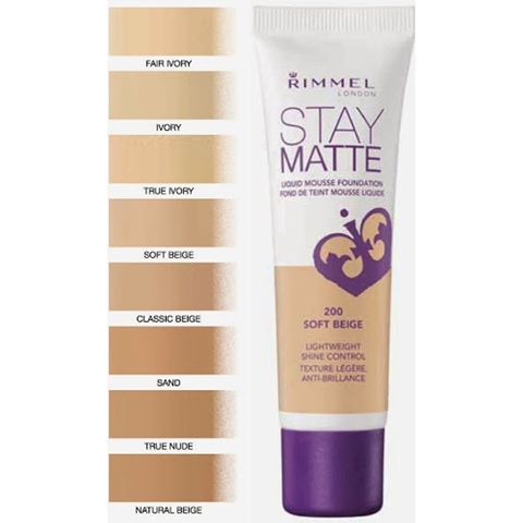 Rimmel krememtonalhnый Stay Matte жtovarr № 103