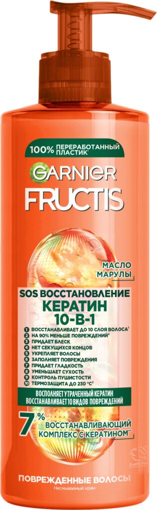 Garnier krem-youd nesmыwemый fructis sos spastely volos 10- 1, 400 мл, бен-паран